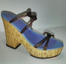 Zapato de colección  CORK VINTAGE de LORRAINE VAIL
