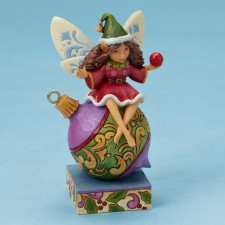 Figura Hada Fairy Sitting on Ornament de Jim Shore