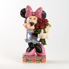 Figura Minnie con flores Enesco