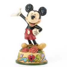 Figura Mickey Enero de Jim Shore