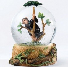 Bola de cristal CHIMPANCÉS de Country Artist