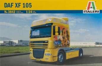 Maqueta camión de plástico DAF XF 105
