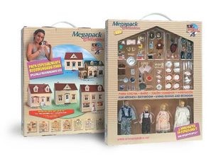 Mega Pack accesorios 4 ambientes + personajes