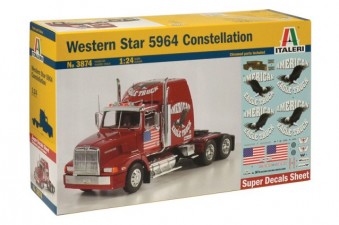 Maqueta camión de plástico WESTERN STAR 5964 CONSTELLATION